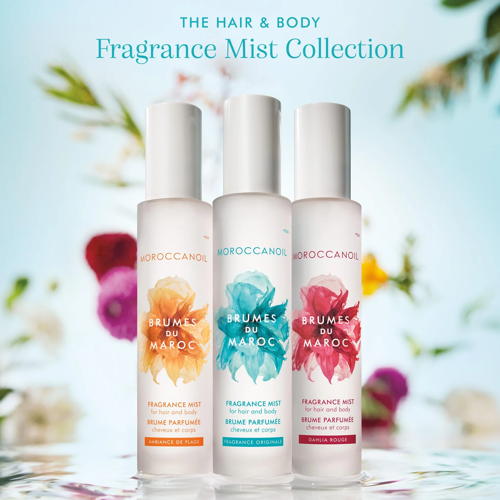 Moroccanoil Feinster Duft für Haar und Körper – Ambiance de Plage 100 ml